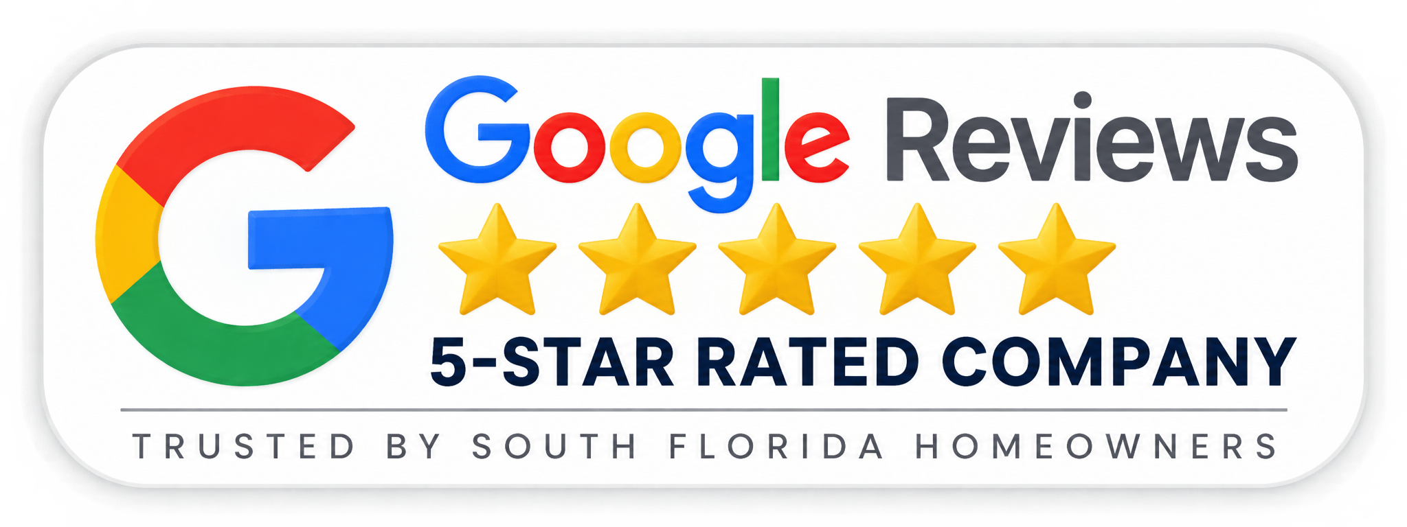 Google Reviews Five-Star Badge